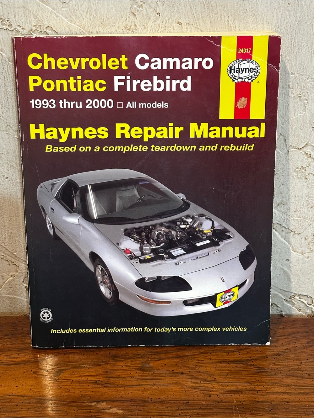 1993-2000 Chevrolet Camaro Pontiac Firebird Haynes Repair Manual 24017